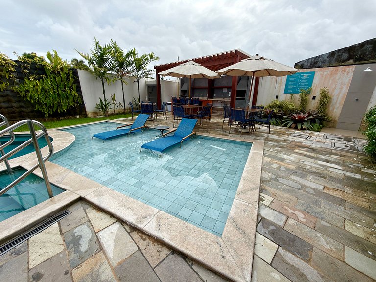 Apt a 20m da Mar! Rooftop com Piscina em Tamandaré | Maré Al