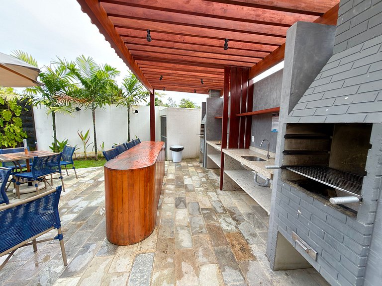 Apt a 20m da Mar! Rooftop com Piscina em Tamandaré | Maré Al
