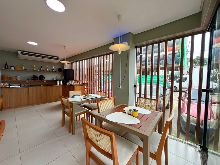 Apt a 20m da Mar! Rooftop com Piscina em Tamandaré | Maré Al