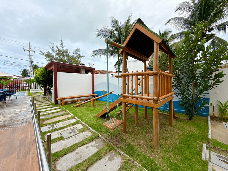 Apt a 20m da Mar! Rooftop com Piscina em Tamandaré | Maré Al