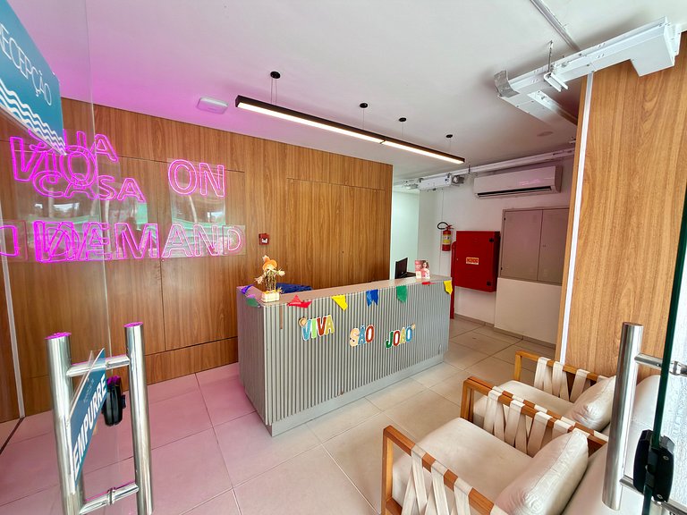 Apt a 20m da Mar! Rooftop com Piscina em Tamandaré | Maré Al