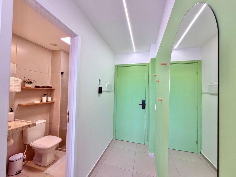 Apt a 20m da Mar! Rooftop com Piscina em Tamandaré | Maré Al
