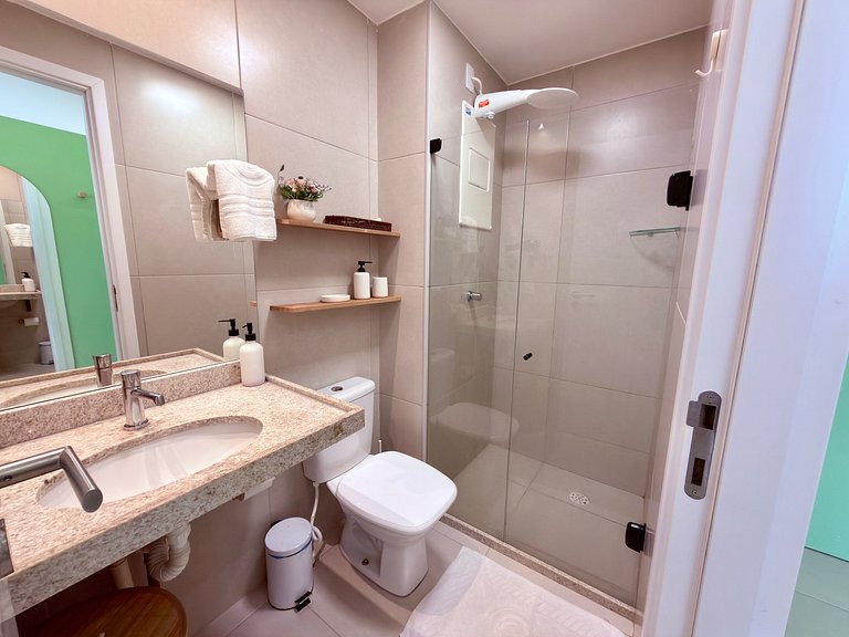 Apt a 20m da Mar! Rooftop com Piscina em Tamandaré | Maré Al