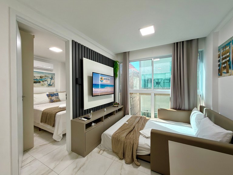 Apt no Centrinho de Porto de Galinhas | Harbor 205