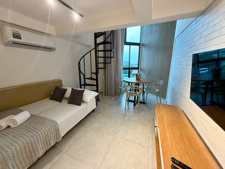 Flat 300m do Mar em Carneiros | Max Carneiros A304
