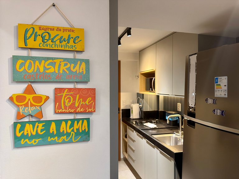 Flat 300m do Mar em Carneiros | Max Carneiros A304