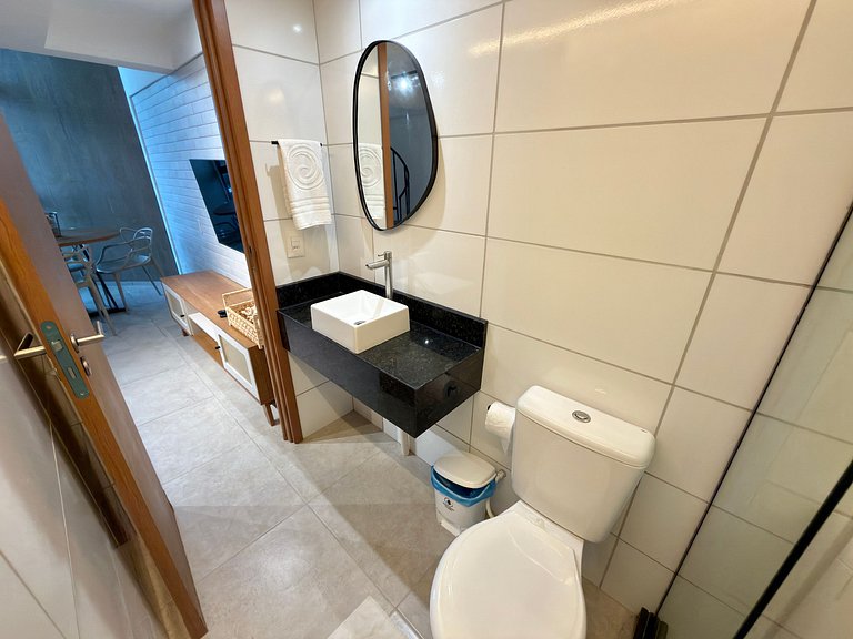 Flat 300m do Mar em Carneiros | Max Carneiros A304