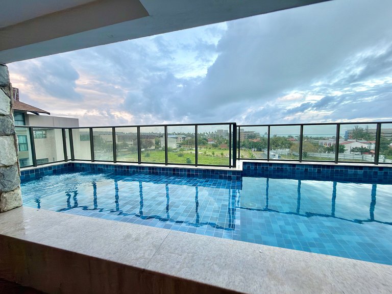 Flat 300m do Mar em Carneiros | Max Carneiros A304