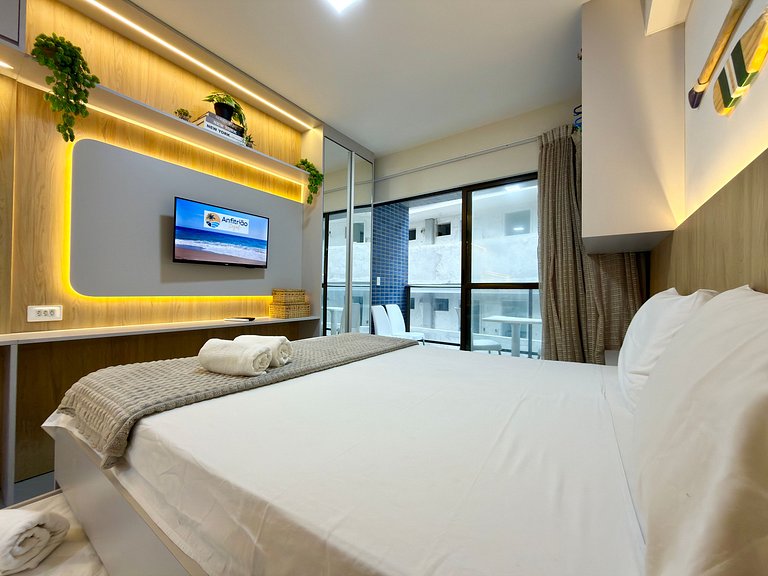 Ap 50m do mar em Porto de Galinhas | Ora Beach 212 - By Anfi
