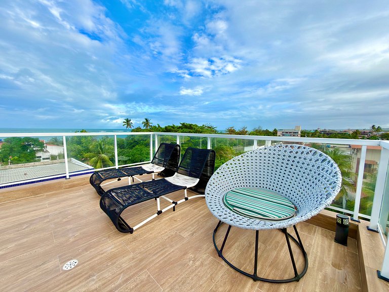 Charmoso Apt a 50m do Mar em Tamandaré | Miray 104