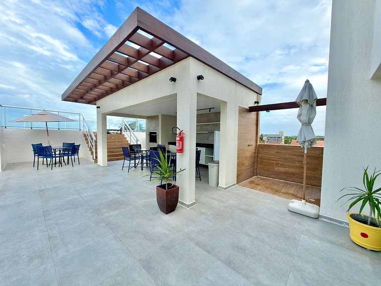 Apt a 50m da Mar! Rooftop com Piscina em Tamandaré | Miray 1