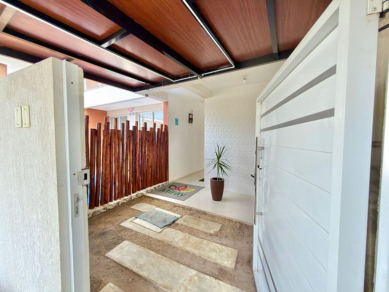Apt a 50m da Mar! Rooftop com Piscina em Tamandaré | Miray 1
