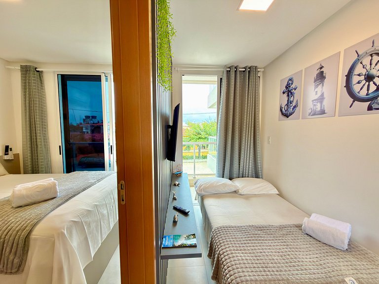 Apt a 50m da Mar! Rooftop com Piscina em Tamandaré | Miray 1