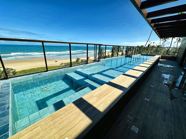 Luxuoso e Completo 2Qts Beira-Mar - Qt c/ Banheira