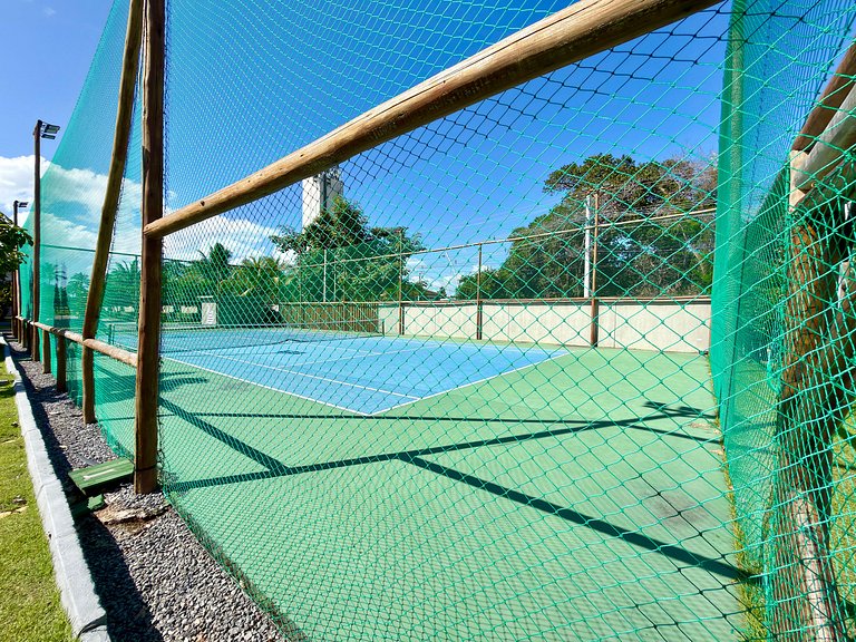 Terréo 2Qt c/ Varanda e Piscina Privada em Muro Alto | Polin