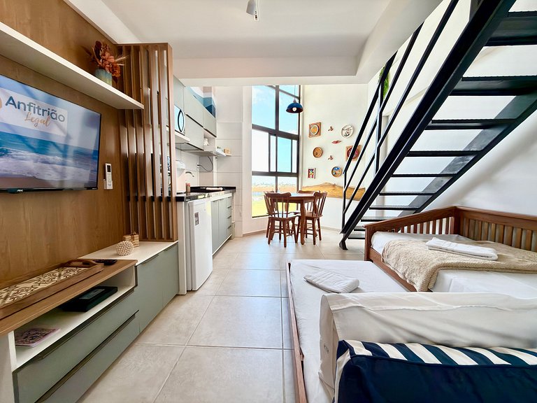Flat 300m do Mar em Carneiros | Max Carneiros B324