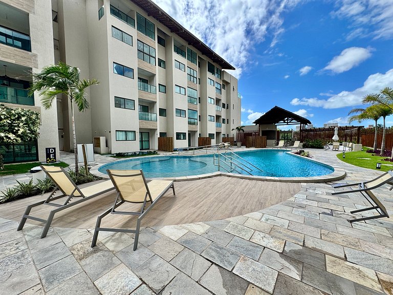 Flat 300m do Mar em Carneiros | Max Carneiros B324