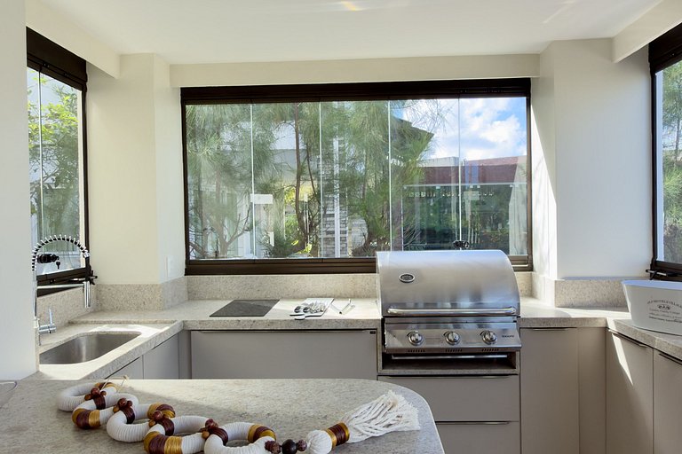 Casa 6 Suítes c/ Piscina na Beira-Mar de Muro Alto | Privê B