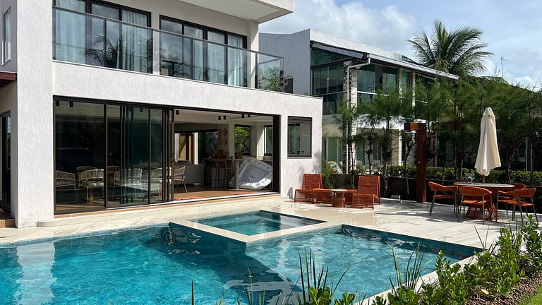 Casa 6 Suítes c/ Piscina na Beira-Mar de Muro Alto | Privê B