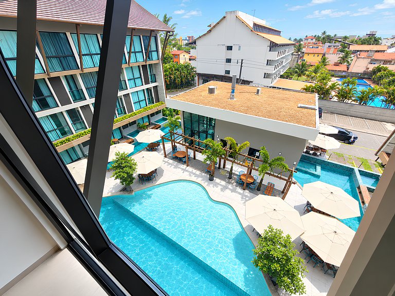 Ap c/ Suíte e Vista no Centro de Porto de Galinhas | Sunny H