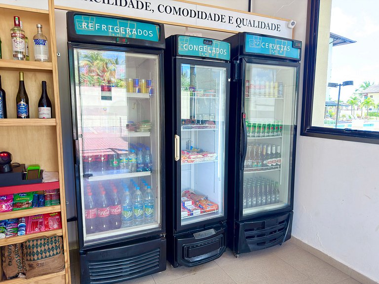 2Qt Pé na Areia c/ Vista Mar em Muro Alto | Ekoara C229 - By