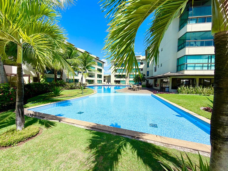 2Qt Pé na Areia c/ Vista Mar em Muro Alto | Ekoara C229 - By