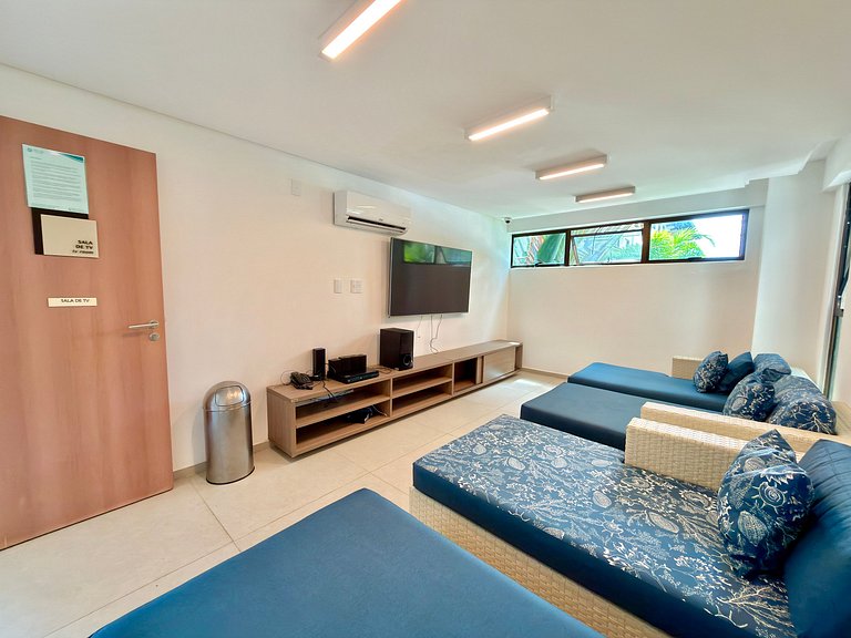 Térreo 2Qt Beira-Mar c/ Jardim | Muro Alto Ecolife H002 - By