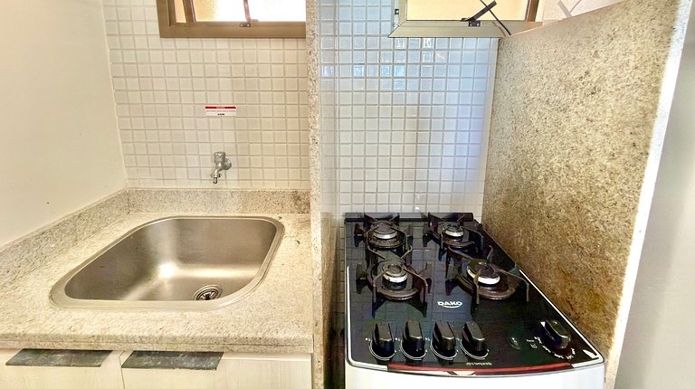 2Qt Pé na Areia c/ Vista Mar em Muro Alto | Ekoara C229 - By