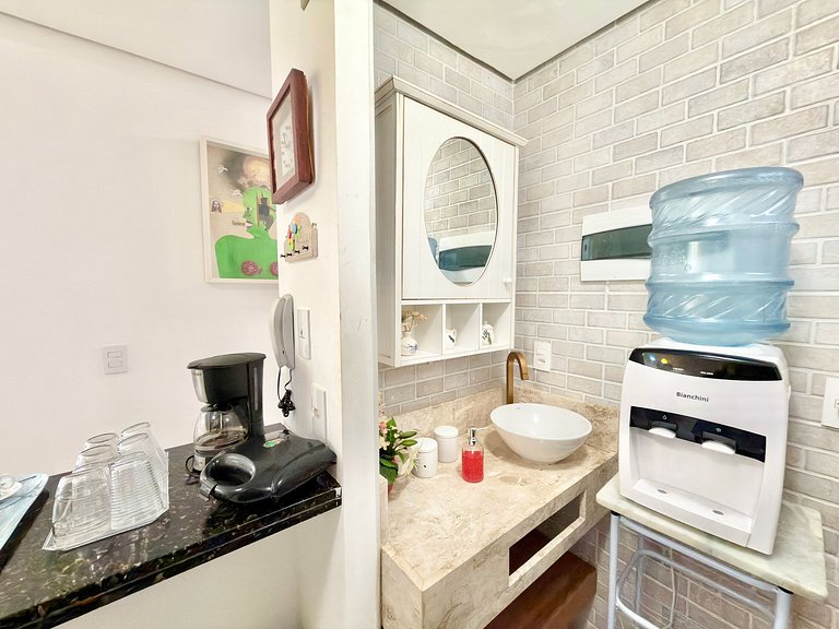 Térreo 2Qt Beira-Mar c/ Jardim | Muro Alto Ecolife H002 - By