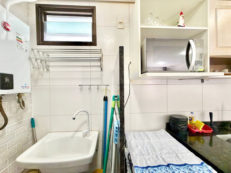Térreo 2Qt Beira-Mar c/ Jardim | Muro Alto Ecolife H002 - By