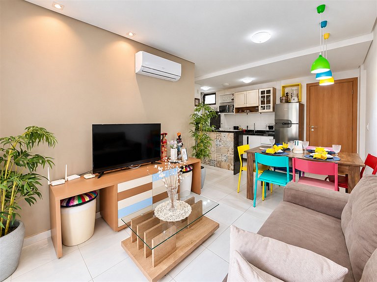 Térreo 2Qt Beira-Mar c/ Jardim | Muro Alto Ecolife H002 - By