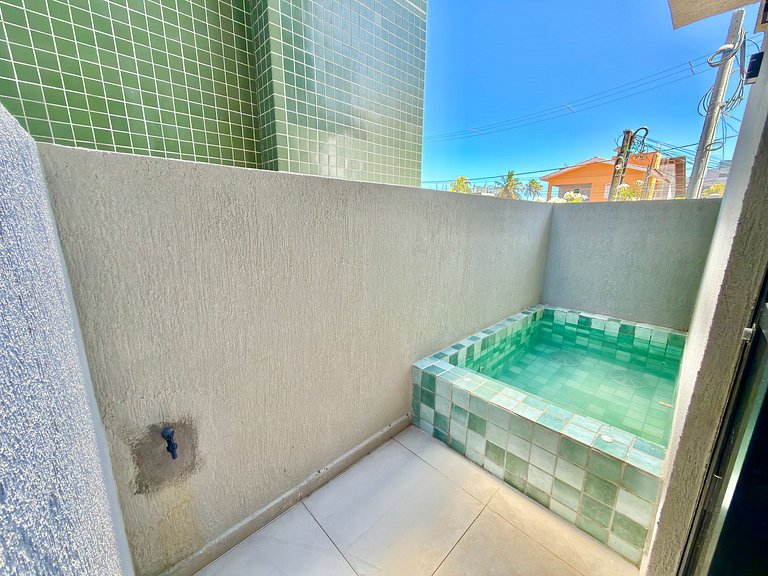Térreo c/ Piscina a 50m do Mar - Porto de Galinhas