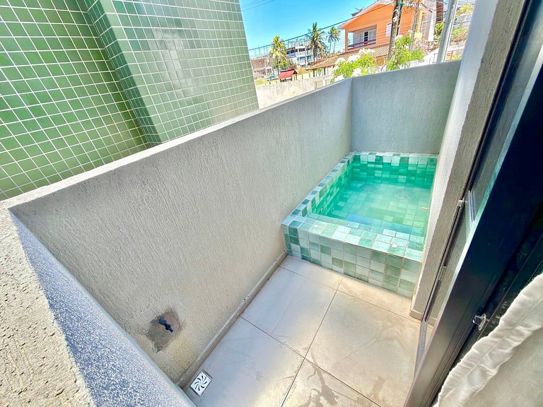 Térreo c/ Piscina a 50m do Mar - Porto de Galinhas