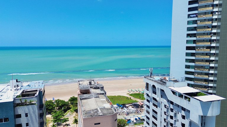 Apt Beira-Mar c/ Vista em Boa Viagem | Beach Class Executive