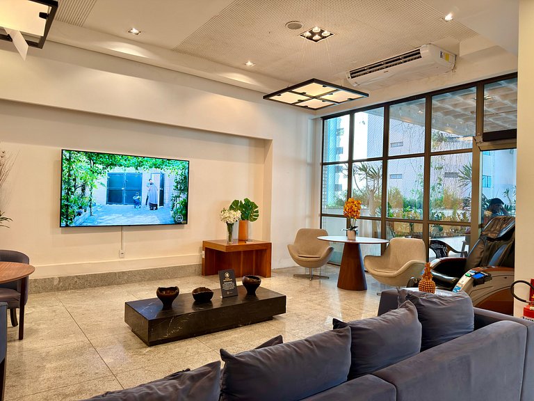 Apt Beira-Mar c/ Vista em Boa Viagem | Beach Class Executive