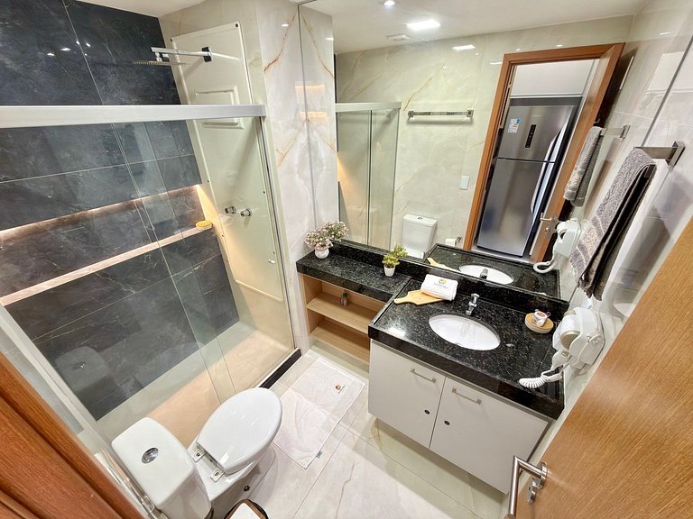 Studio c/ Varanda 300m do Mar em Muro Alto | Malia A211 - By